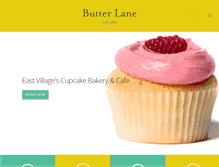 Tablet Screenshot of butterlane.com